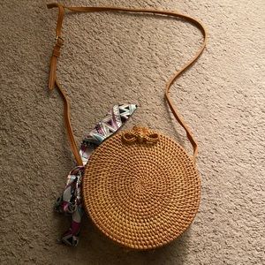 Straw purse